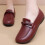 Χειμερινές μπότες slip-on για γυναίκες, μπότες με επένδυση fleece, ζεστές, φλατ φλις, 6