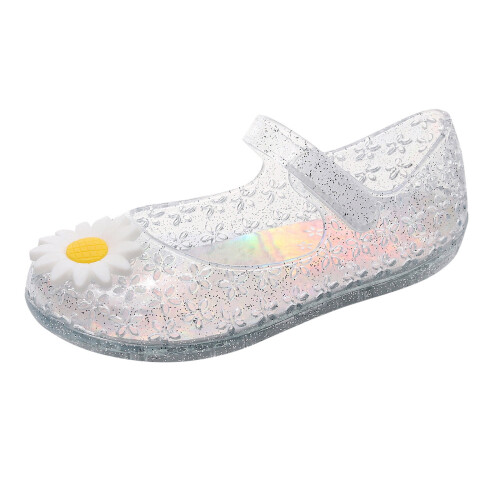YOUSNH Jelly Shoes για κορίτσια, σανδάλια γενεθλίων, σανδάλια με γκλίτερ για νήπια, 1