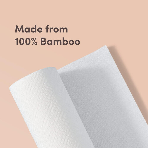 Bambus-Papiertücher, 6 Rollen, 2-lagig, 150 Blatt 1