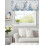 Gardinkappa Ocean Shell, polyester, 150x43 cm, stång 1