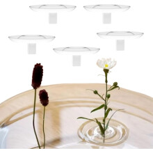 2025Creative Supporto galleggiante per composizioni floreali, Propositiony, Porta fiori impermeabile azionato dal vento, Mini vaso galleggiante in