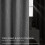 Light Grey Blackout Curtains 42x54 in, Silver Wave Dots, 5