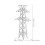 Torre elétrica OUNONA, modelo em plástico ABS, 1 peça. 8