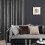 Light Grey Blackout Curtains 42x54 in, Silver Wave Dots, 3