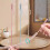 Βούρτσα καθαρισμού σιλικόνης εξαιρετικά μεγάλου μήκους 11,81 ιντσών (30 εκ.), 4