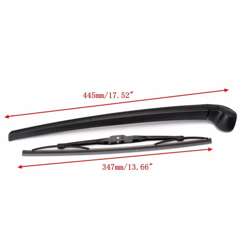 Rear Windscreen Wiper Blade and Arm Set for Audi A4 B6 B7 2