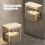 Hanging Storage Box for Cabinet Door Transparent Plastic 6