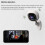 1080P HD WiFi Indoor Security Camera with 2-Way Audio, Night Vision, Motion Detection, App Control – Compatible with iOS/Android 6