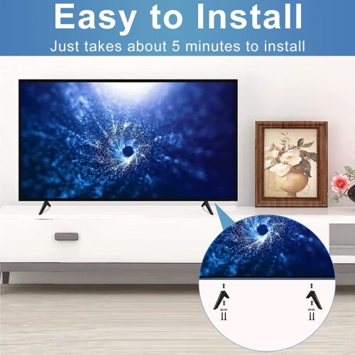 Suporte para Smart TV TCL para TVs de 28 a 65 polegadas com parafusos. 2