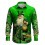 Weite Blusen, Oberteile mit St. Patrick's Day-Print 1