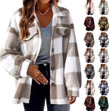 Winterjacken für Damen, Herbst- und Wintermode, langer Trenchcoat, gerader Cardigan, Knopftasche, Oberbekleidung