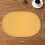 Oval Braided Polyester Placemats Set of 6 2