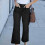 Γυναικείο τζιν Lenago Bootcut με φαρδιά μπατζάκια, ψηλόμεσο, ελαστικό, ίσιο, κουμπωτό, 6