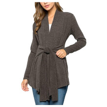 Cardigan da donna, cardigan autunnali, comodi, alla moda 2025, casual, tinta unita, maniche lunghe, allacciatura, kaki