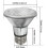 Lâmpadas PAR20 120V 50W Base E26 3000K Branco Quente (Pacote com 2) 2
