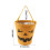Τσάντα Tote με καραμέλες για το Halloween σε καμβά με σχέδιο κολοκύθας 3