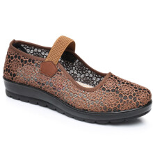Ballet Flats for Women Slip On Mary Jane Flats for Women Dance Casual & Work Ballet Flats Arch Support Breathable Mesh Flats with Adjustable Strap