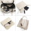 Γυναικείο σετ τσάντας ώμου Vintage Tote & ασορτί τσαντάκι, μπεζ, 3 τεμάχια 8