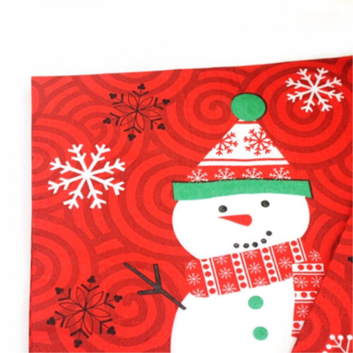 Julesnemandspapirservietter 33x33cm 20 stk 1