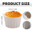 Silicone Egg Poacher Cups Heat-Resistant Non-Stick 6-Pack 2