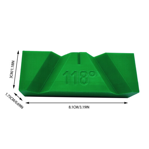 Drill Bit Sharpening Guide Jig – Manual Drill Bit Grinder Tool for Bench Grinder – 118 and 135 Angle Drill Bit Sharpener 2