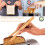 Pinzas para tostar de madera de bambú, pinzas para tostadora de madera, ecológicas 8