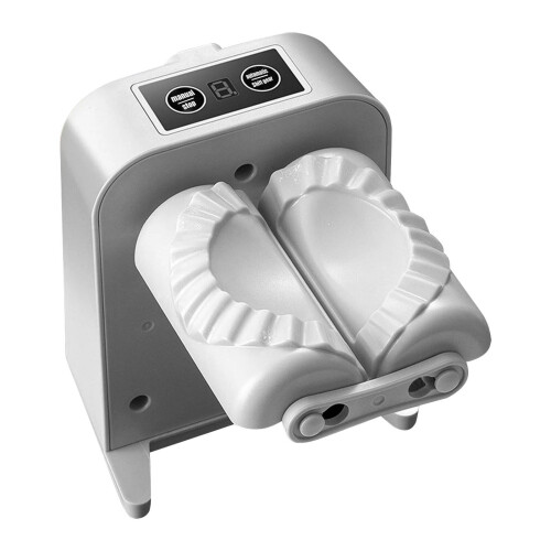 USB Rechargeable Automatic Dumpling Maker, 2-Speed, Washable, Large Capacity – Compatible with Asian Cuisine 1