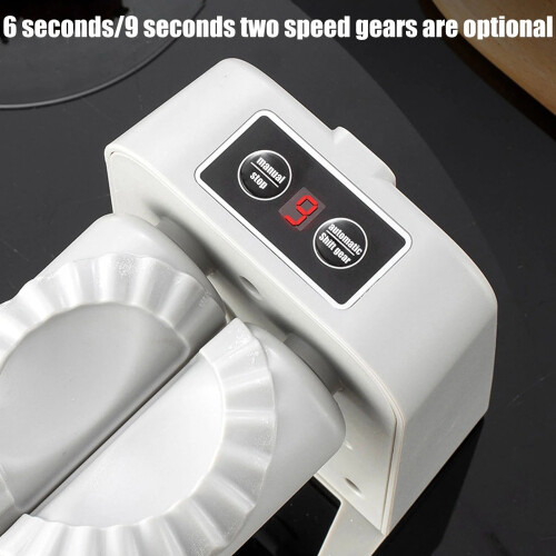 Automatic Dumpling Maker Machine 2-Speed USB Rechargeable for Home Kitchen Easy to Clean Electric Gyoza Maker 2