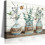 Tableau botanique sur toile 30 x 40 cm – Vert eucalyptus 1