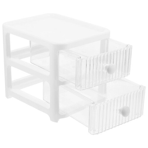 Boîte de rangement de bureau multicouche en PP FRCOLOR
