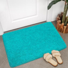 Dywan z długim włosiem Purple Shag Rug2x6ft – z wysokim włosiem, antypoślizgowy, łatwy do czyszczenia