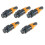 3-Pronged Waterproof Xlr Microphone Audio Plug Xlr Balanced  Female Thread  Shell, D 2