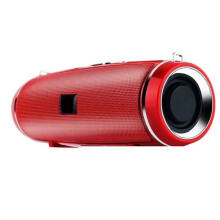 Outdoor Wireless Audio 3D Surround Speaker Caixa de 200W High Power Portable Bass TWS/FM(Red)