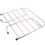 Laundry Room Clothes Drying Rack Silver Stainless Steel 1Set 7