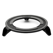 Acrylic Speaker Stand Portable Audio Speaker Desktop Mount Holder Compatible for /Kardon Aura Studio3/4 Speaker(A)