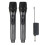 Wireless Microphone 2 Channels UHF Fixed Frequency Handheld Mic Micphone for Party Professional Show Meeting 1