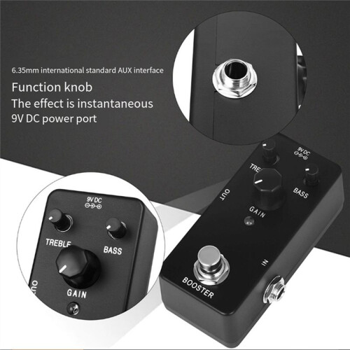 XG-7 Guitar Single Effects Pedal PURE BOOSTER High Gain Boost Pedal GitarrtillbehöR 2