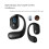 Digital Display Single Ear Hanging Ear  Headset Open  5.3 Wireless Headset Earphone Black 7