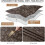 Waterproof Floral Vinyl Tablecloth, Rectangle, 60 x 102 in 2