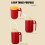Leak Proof Drinking Cup with Two Lids and Handles 400ml 4