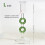 Weihnachtsbaum-Kerzenhalter-Set aus Glas, 3er-Set 3