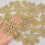 Plastikglitter snefnug ornamenter 36 stk. 5