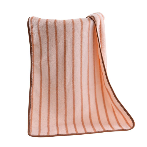 Πετσέτα Xoxingysm Coral Velvet Πετσέτα Μαλακή Απορροφητική Πετσέτα Προσώπου με Ρίγες 1