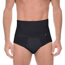 Sous-vêtements gainants taille haute pour hommes, slips en coton, culottes ventre plat