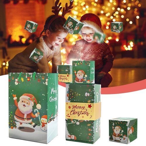 Surprise Jumping Gift Box - Red Folding Pop-Up Box (1 Pack) 2
