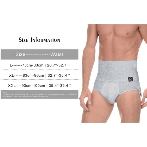 Herrkalsonger i bomullsstretch med hög midja, 2-pack, 2XL 1