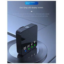 Wireless Lavalier Radio Microphone Noise Cancellation Audio Video Recording Microphone for Smartphone Live
