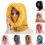 Γυναικεία καπέλα Slouchy Fleece Beanie με κασκόλ, μάσκα, κορδόνι, χειμωνιάτικο ζεστό καπέλο 3