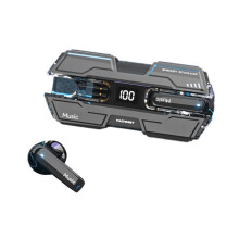 Wireless Headphones Touch Control Earphones Sport Stereo Gaming Headset Suitable for Games Clear Footsteps-A