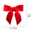 Laços de Natal de Veludo Bordô 8 cm 2